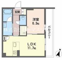 物件の間取り画像