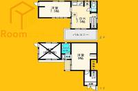 東京都新宿区百人町2丁目(一戸建)の賃貸物件なしの間取り