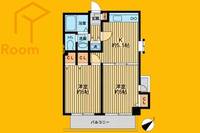 東京都新宿区北新宿4丁目(マンション)の賃貸物件の間取り