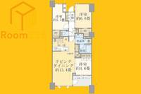 東京都中野区東中野5丁目(マンション)の賃貸物件703の間取り
