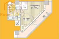 東京都中野区東中野5丁目(マンション)の賃貸物件の間取り