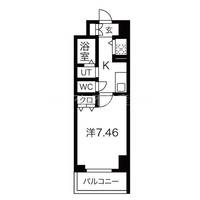 大阪府大阪市浪速区戎本町2丁目(マンション)の賃貸物件1003の間取り