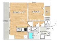 物件の間取り画像