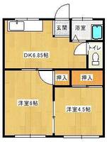 物件の間取り画像