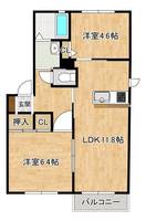 物件の間取り画像