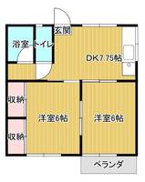 物件の間取り画像