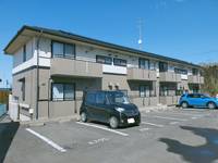 ハイカムール鷹清水Aの外観