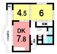物件の間取り画像