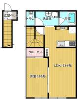 JERICHO Bの間取り