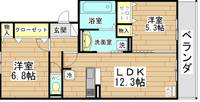 物件の間取り画像