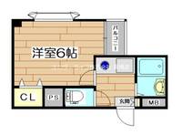 ぷりんせす八丁畷A棟の間取り
