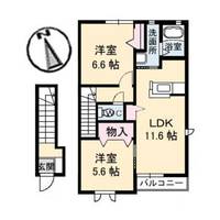 物件の間取り画像