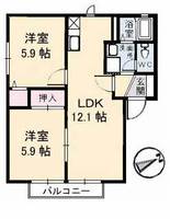 物件の間取り画像