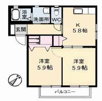 物件の間取り画像