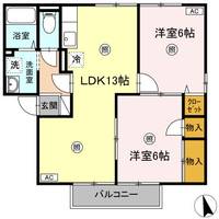 ルミエールセカンドの間取り