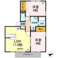 物件の間取り画像