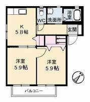 物件の間取り画像