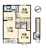 物件の間取り画像