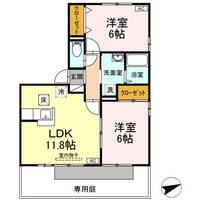 TMKホープⅡM棟101の間取り