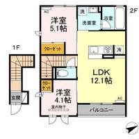 物件の間取り画像