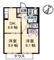 物件の間取り画像