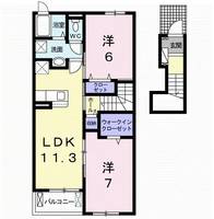 物件の間取り画像