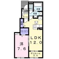 プロムナード W Ⅱの間取り