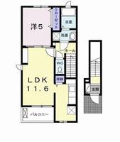 物件の間取り画像