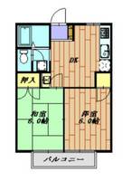 東京都青梅市二俣尾2丁目(アパート)の賃貸物件104の間取り