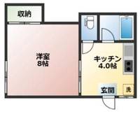 埼玉県春日部市緑町1丁目(アパート)の賃貸物件101の間取り