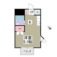 千葉県野田市山崎貝塚町(アパート)の賃貸物件201の間取り