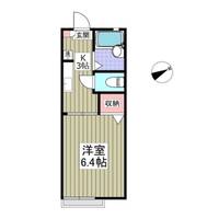 千葉県千葉市若葉区西都賀5丁目(マンション)の賃貸物件の間取り