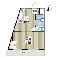 東京都青梅市千ヶ瀬町1丁目(マンション)の賃貸物件304の間取り
