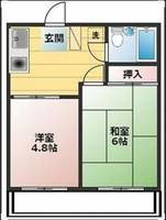東京都足立区佐野2丁目(マンション)の賃貸物件301の間取り