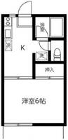 埼玉県本庄市東台4丁目(アパート)の賃貸物件102の間取り
