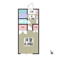 埼玉県川越市霞ケ関東1丁目(アパート)の賃貸物件205の間取り