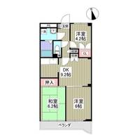 埼玉県所沢市大字山口(マンション)の賃貸物件の間取り
