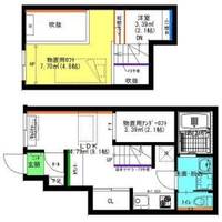 愛知県名古屋市中村区賑町(アパート)の賃貸物件の間取り