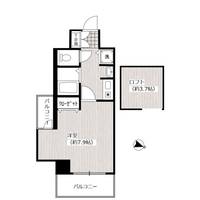 愛知県名古屋市中村区名駅南1丁目(マンション)の賃貸物件の間取り