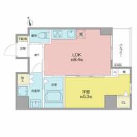 愛知県名古屋市東区泉3丁目(マンション)の賃貸物件の間取り