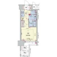 愛知県名古屋市中区錦3丁目(マンション)の賃貸物件の間取り