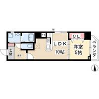 愛知県名古屋市中川区山王3丁目(マンション)の賃貸物件の間取り