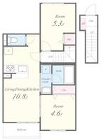 物件の間取り画像