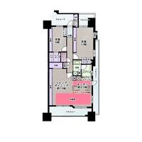 愛知県名古屋市中区栄2丁目(マンション)の賃貸物件の間取り