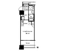 愛知県名古屋市中村区名駅南2丁目(マンション)の賃貸物件の間取り