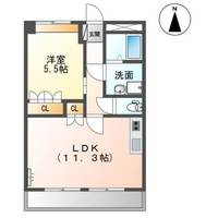 愛知県名古屋市西区児玉1丁目(マンション)の賃貸物件の間取り