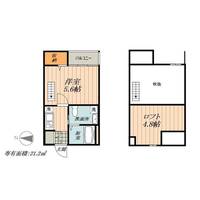 愛知県名古屋市西区万代町2丁目(アパート)の賃貸物件の間取り