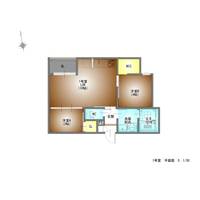 愛知県名古屋市西区上小田井1丁目(アパート)の賃貸物件の間取り