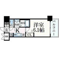 愛知県名古屋市千種区橋本町1丁目(マンション)の賃貸物件の間取り