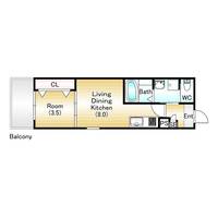 ジーメゾン伏見エルデの間取り